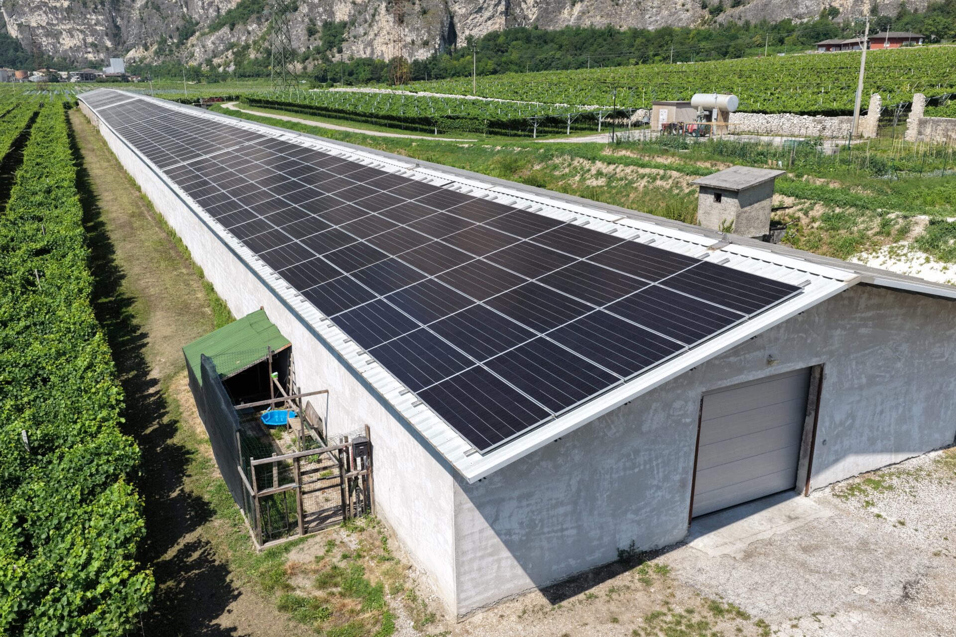 Impianto fotovoltaico Mezzocorona